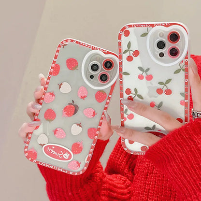 Strawberry/Cherry Iphone case