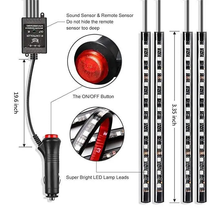 AtmosphereLED - Auto led strip lichten