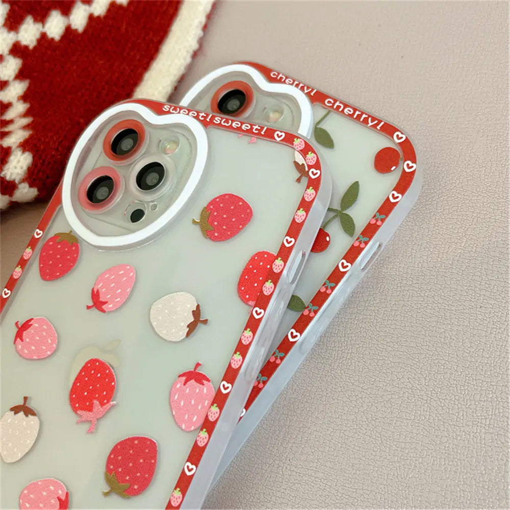 Strawberry/Cherry Iphone case