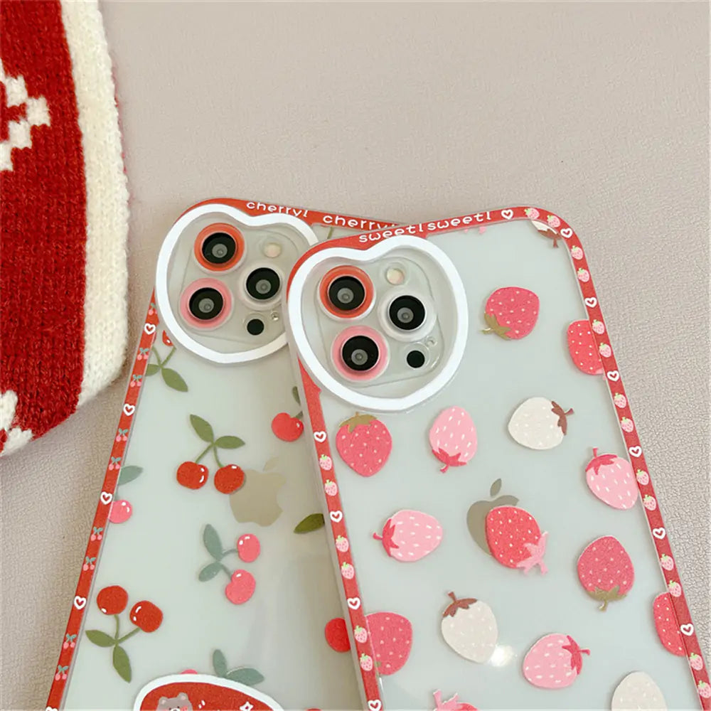 Strawberry/Cherry Iphone case