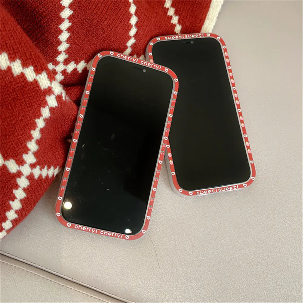 Strawberry/Cherry Iphone case