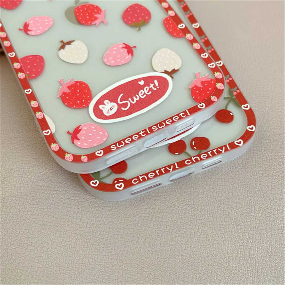 Strawberry/Cherry Iphone case